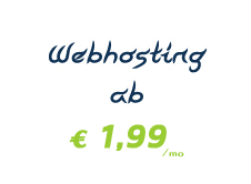 Webhosting Angebot