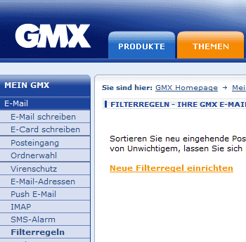 GMX Exchange Filter