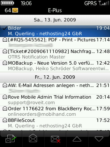 BlackBerry Enterprise Aktivierung