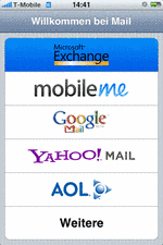 iPhone Exchange Email